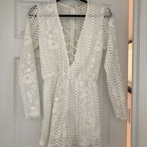 Gianni Bini Lace Romper